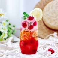 橘子蔓越莓蜂蜜冰饮