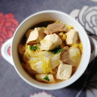白菜炖豆腐
