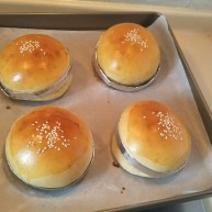 布里欧修汉堡面包