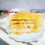 爆浆芒果酸奶吐司