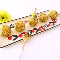 西兰花紫菜饭团