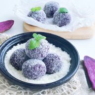 紫薯芝士风味球