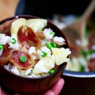 香肠土豆焖饭