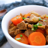 胡萝卜炖牛腩