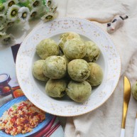 好吃到哭的抹茶麻薯包