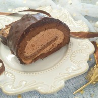 脆皮巧克力蛋糕卷