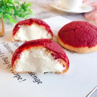 红丝绒脆皮泡芙