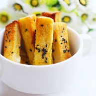 超好吃的土司条