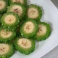 苦瓜配香蕉太神奇了不爱吃苦瓜的也会爱上哦