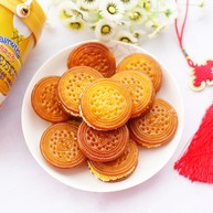 软糯香甜的红薯夹心饼