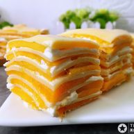 千层芒果蛋糕