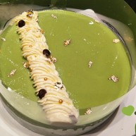 抹茶奶酪慕斯核桃布朗尼8寸