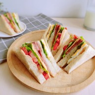 芝士火腿三明治