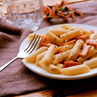 幸福早餐奶油火腿通心粉