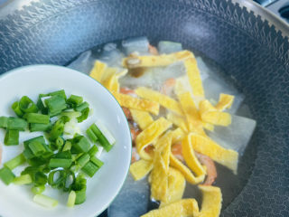 17、冬瓜鸡蛋汤,入葱花