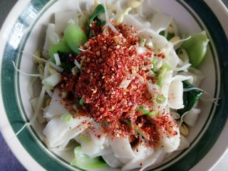 25、油泼扯面,辣椒面