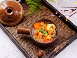 18、虫草花山药炖排骨,成品一