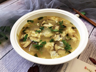 21、冬瓜鸡蛋汤,成品