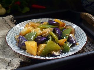 19、地三鲜,成品图