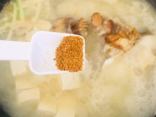 13、豆腐鱼头汤,加南德调料～