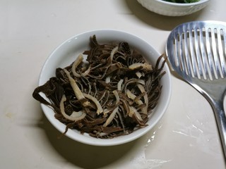 7、素毛肚,焯水后的毛肚