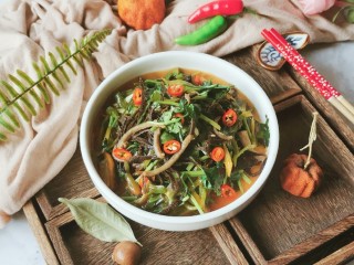 18、素毛肚,出锅装盘  趁热食用  味道很美妙