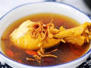 14、虫草花鸡汤,图三