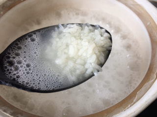 12、生滚牛肉粥,差不多浓稠状态