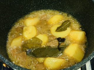 15、啤酒炖牛肉,小火加盖，炖半小时；