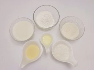 1、椰奶冻,准备材料