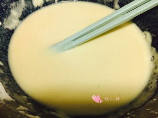 7、炸藕盒,搅拌均匀