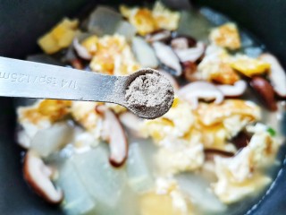 11、冬瓜鸡蛋汤,加一小勺胡椒粉，