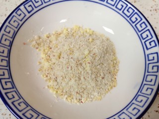 5、紫薯燕麦粥,准备好混合燕麦片。