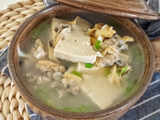 14、花蛤豆腐汤,出锅