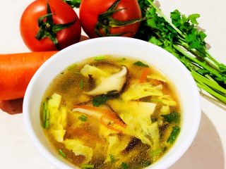 24、香菇豆腐汤,清鲜爽口的蔬菜汤
