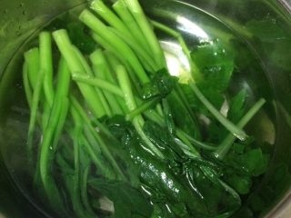 10、白灼菜芯,焯水不要太久，否则不脆不好吃