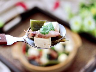 17、海带豆腐汤,我要开动了，吃上一口超级满足。