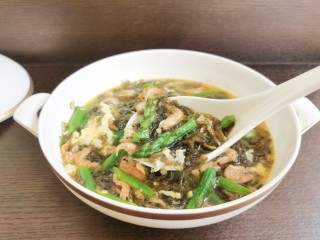 16、芦笋紫菜汤,喜欢的试试吧！