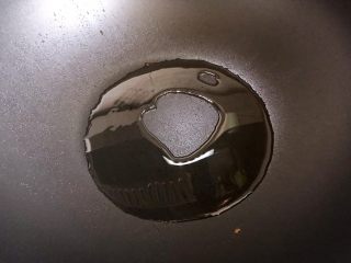 6、茼蒿菜豆腐羹,起油锅