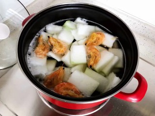 17、三鲜汤,大火烧开