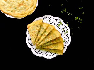 14、饺子皮葱油饼,完成，成品图。