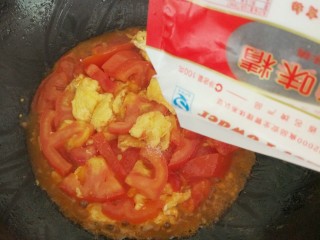 11、番茄炒蛋,加少许味精