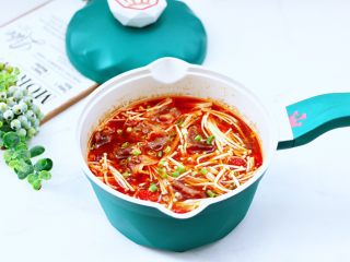 18、番茄金针菇肥牛汤,你还不赶紧来试试～