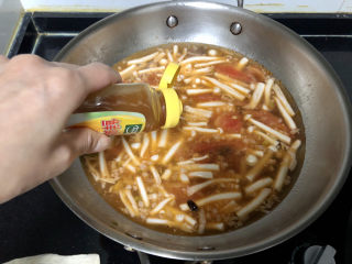 23、白玉菇鸡蛋汤,调味，半茶匙太太乐鸡汁