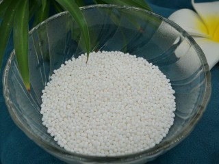 7、南瓜西米露,取10g西米露