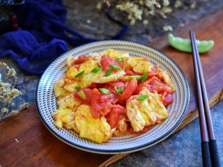 14、西红柿炒鸡蛋,成品图