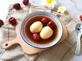 10、糖水鸡蛋,鸡蛋口感也不错。