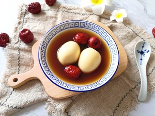 13、糖水鸡蛋,成品。