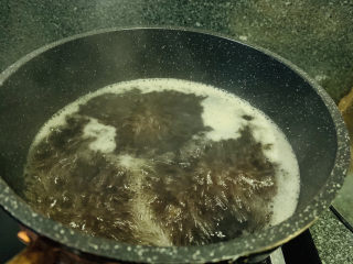 6、南瓜小圆子,大火烧开,待用