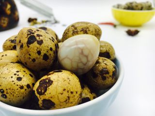 15、五香茶叶鹌鹑蛋,成品图